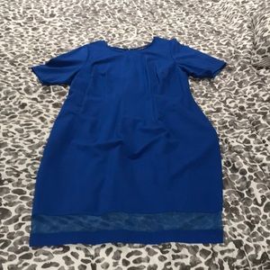 Brand new royal blue fitted dress by lane Bryant.